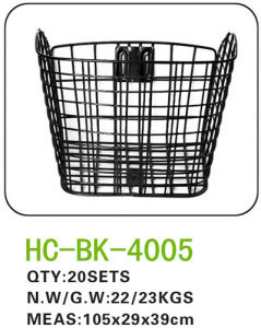 Iron Bicycle Basket for All Kinds of Bicycle (HH-BK-4005)