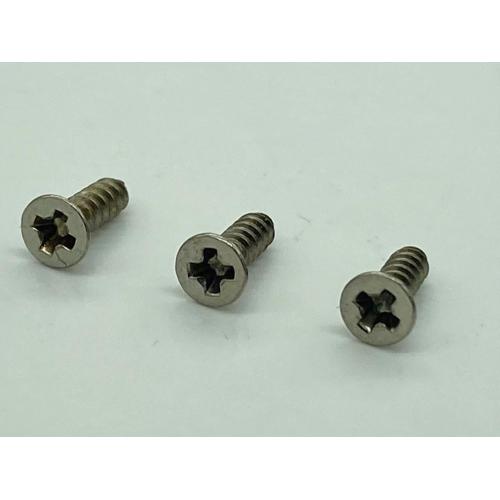 Cross countersunk head screws ST2*8 Pointed tail