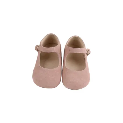 Genuine Leather Kids Dress Flat Shoes