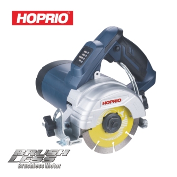 HOPRIO Industry First Profesional de alta calidad eléctrica portátil 1350 W 110mm AC brushless motor marble corter sierra