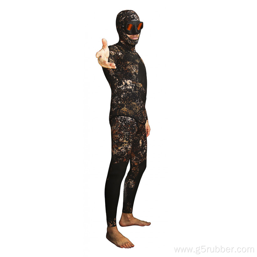 Lycra Two Piece Scuba free Diving Spearfishing wetsuits