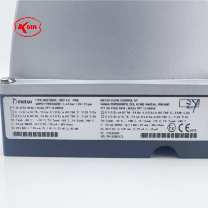 Original High-Quality NELES ND9106HX Smart Valve Positioner with Hart Communication: Premium Automation Solution