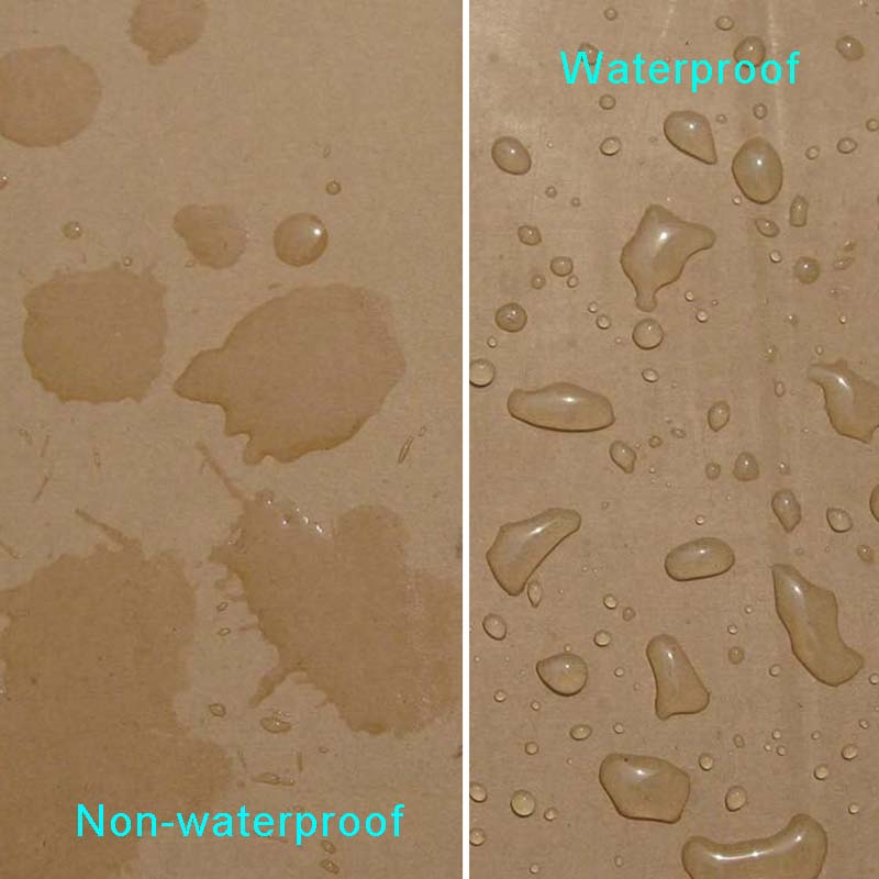 Waterproof and non waterproof corrugated board