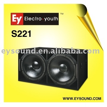 subwoofer double 21 inch bass S-221