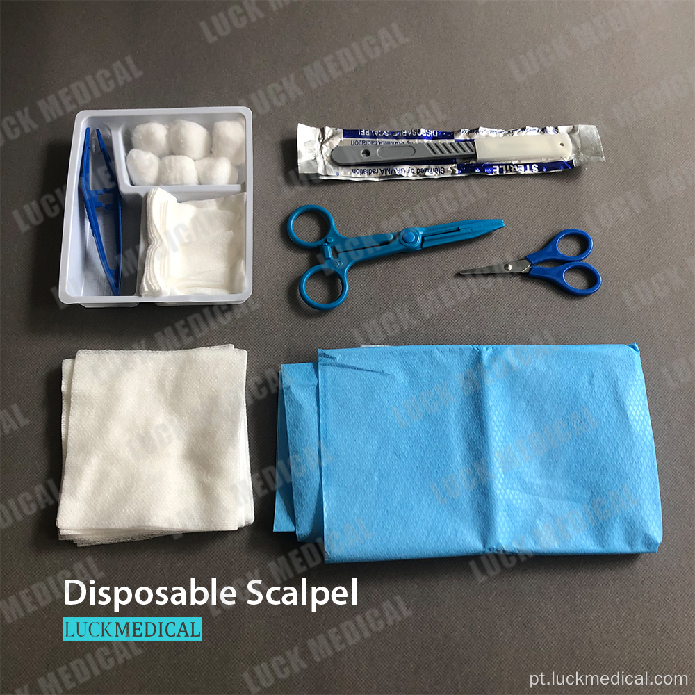 Kit de bandeja de vestiários médicos