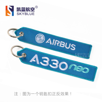 Airbus A330 neo Blue Travel Luggage Tag Gift for Flight Crew Aviation Lover