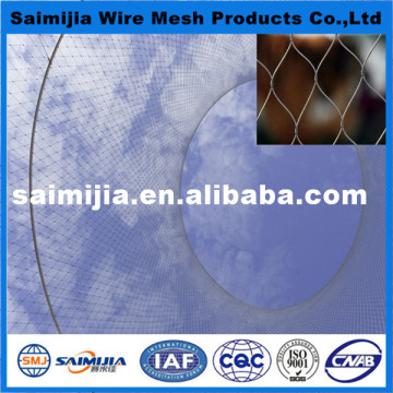 stainless steel bird screen mesh of rope mesh