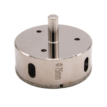 Professional 75mm Diamond Hole Saw Drill Bits for Masonry, Drilling Tools & Stone, Glass, Tile Applications