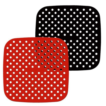Vendita calda riutilizzabile in silicone tappetino e fodere per friggitrici in silicone resistente al calore