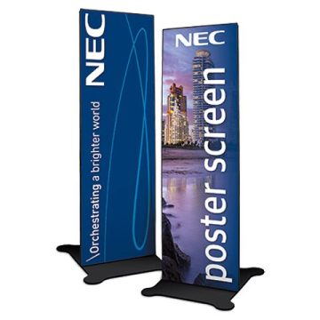Custom P2.5 Indoor LED Poster Display Stand with 640x1920mm Mirror Panel for Advertising Billboard