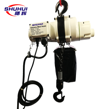 H Series Electric Chain Hoist - 250kg to 1 Ton Construction Hoist