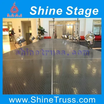 reliable mobile trade show rion folding stage for exhibition show