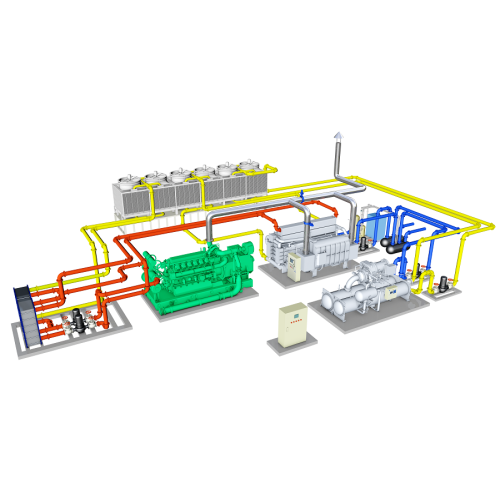 combined energy absorption chiller