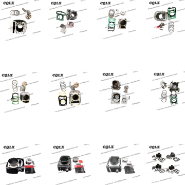 Motorcycle Engine Parts: Cylinder Kit & Piston Gasket Sets for WAVE125I (52.4/54/55/56/57/59/62/66MM)