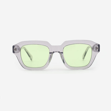 Thick Square Acetate Men's Sunglasses