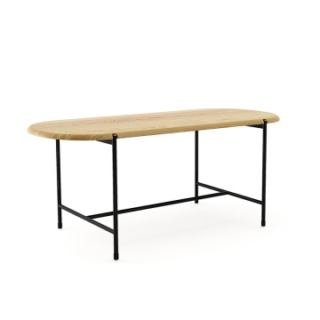 Beautiful new rectangular wood table