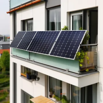 Apartment Solar Mounting Hook for Balcony Wall Mount Bracket - Fotovoltaico da Balcone Germany