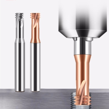 Cutter di filo 3 -teeth a 3 -teeth personalizzato per strumenti CNC - Fretta in acciaio di tungsteno Mulino