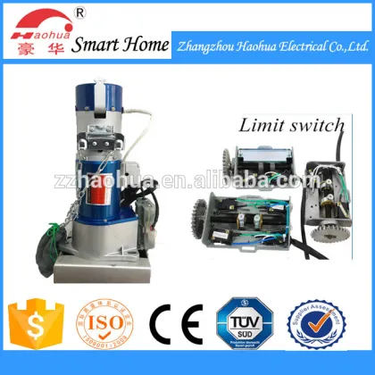 Overhead Garage Doors Rolling Shutter Door Motor Fireproof Roll Door Motor