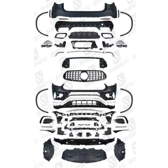 AMG63 Style Car Bumper Body Kit for Benz GLC X254 2023+ (Includes Front and Rear Bumper Assembly)