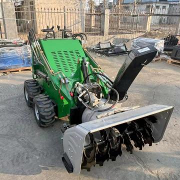 380 Skid Steer Front End Loader พร้อมถัง