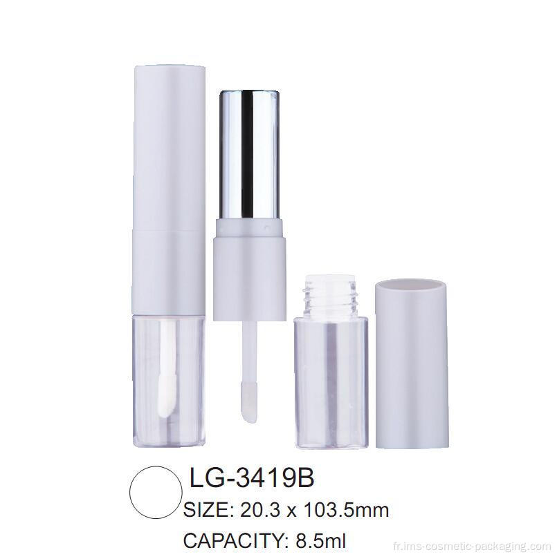 Duo Lipstick / Lip Gloss Tube LG-3419B