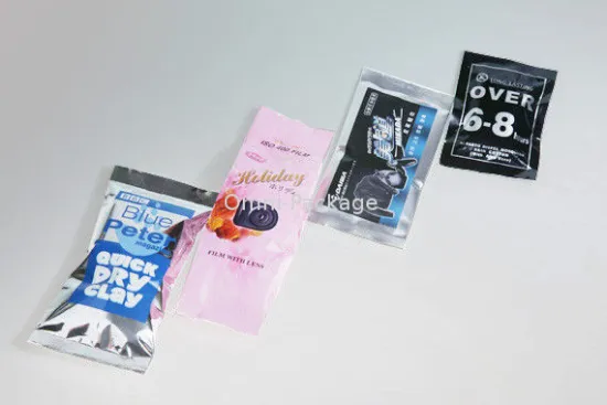 Bopp/ Al / Pe Electronic Three Side Seal Bag, Aluminum Foil Packaging Bags For Electronic Products, Electronic Packagin