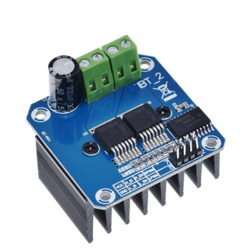 TZT DOUBLE BTS7960 43A MODULE DE MOTEUR DE MOTEUR H-BRIDGE pour Arduino