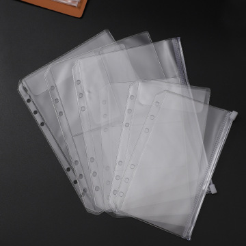 PVC Plastic A4-A7 File Budget Binder Accessories