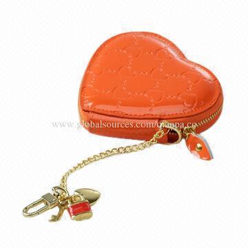 Round coin purse, available in various colors