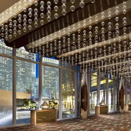 Modern Glass Bubble Chandelier