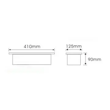 Emergency Light Fixtures, Recessed Emergency Light YD-808M, YD-808NM