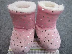 Kid's soft fleece boots