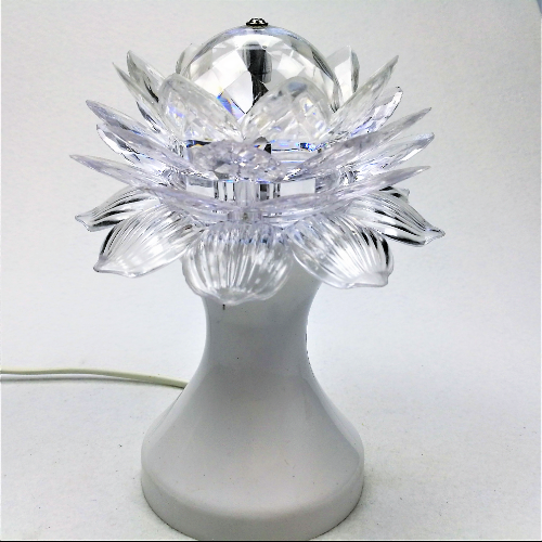 Cristal Lotus LED luz regalos