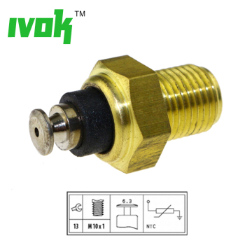 Coolant Temperature Sensor 027919501 - Compatible with VW Caddy, Golf, Jetta, Polo, Passat, Santana, Scirocco, LT