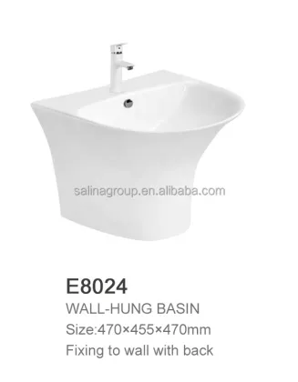 High-Quality Wall-Mounted Washbasin for Bathroom Direct Factory Sales