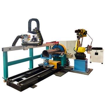 Base plate Welding and lamp door Cutting Machine