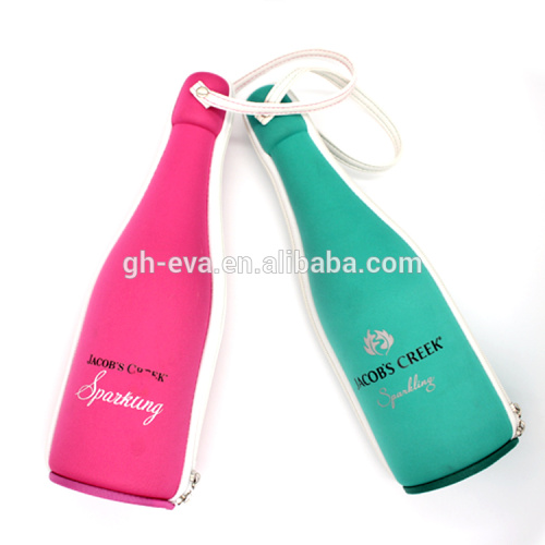 Bottles package products of wine PU wine carrier