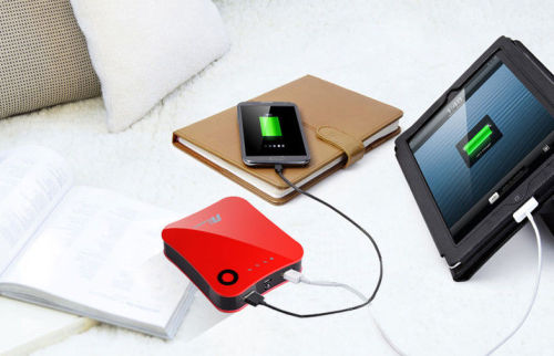 Color 2.1a Micro Usb Rechargeable Battery Pack With High Capacity