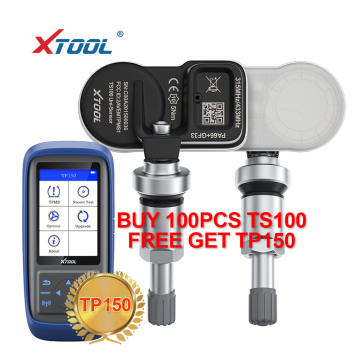 Sensore TPMS XTOOL TS100 - TESTER MONITORARE PIASTRO 433/315MHz TP150
