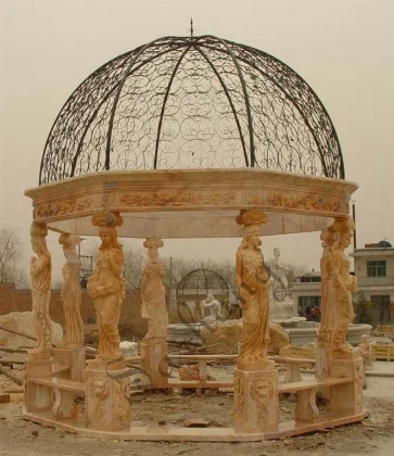 Marble Garden Gazebo Sculpture Marble Outdoor Gazebo Manufacturer