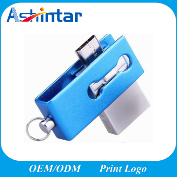 Waterproof USB Memory Stick Swivel Phone USB Flash Disk Mini USB Flash Drive