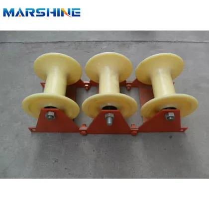 Triangle Sheave Cable Guide Roller