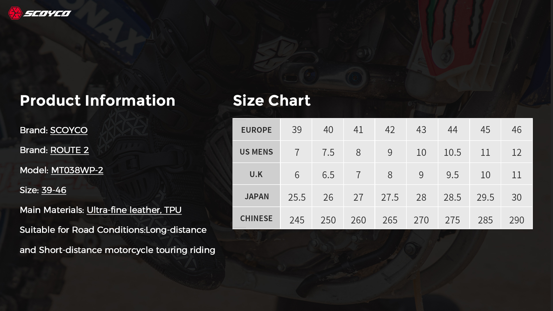 waterproof motorcycle touring boots