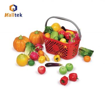 Portable store colorful plastic shopping basket