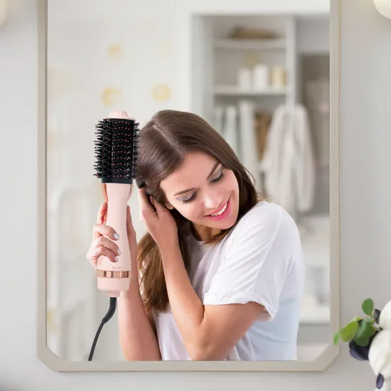 Wholesale Ionic Negative Ion Hot Air Comb for Hair Styling (Curling, Perming, Straightening)