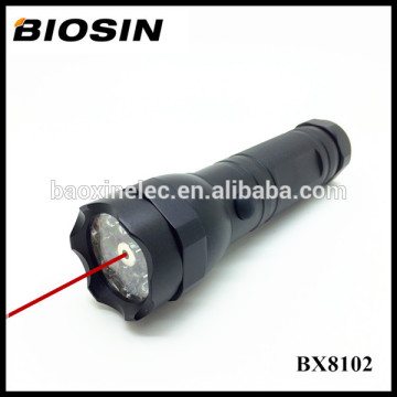 Waterproof aluminum multi10 white led +5 green infrared led laser light