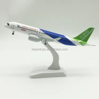 Customizable 20CM Diecast Comac C919 Metal Airplane Model - Civil Collection