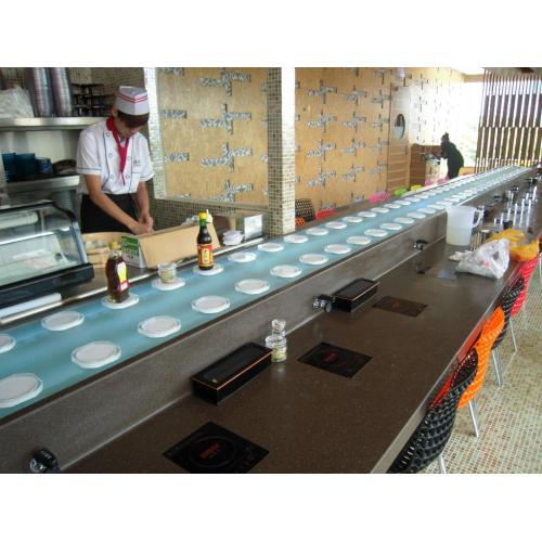 Food Conveyor Belt Magnetic rotary conveyor table Manufactory