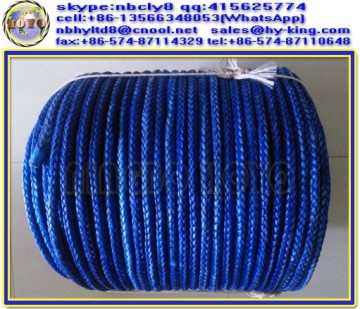 12 strand amsteel blue 3/8 , synthetic rope for winches , uhmwpe samson winch rope